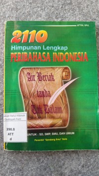 Image of 2110 HIMPUNAN LENGKAP PERIBAHASA INDONESIA