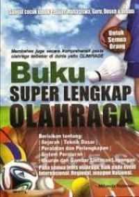 Image of buku super lengkap olahraga
