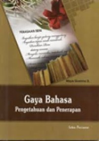Image of GAYA BAHASA PENGETAHUAN DAN PENERAPAN