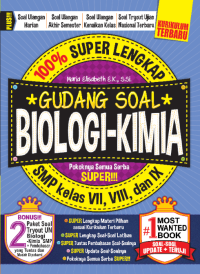 Image of GUDANG SOAL BIOLOGI-KIMIA