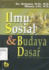 Image of ILMU SOSIAL DAN BUDAYA DASAR