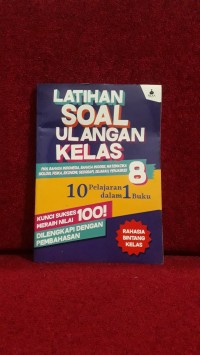 Image of Latihan Soal Ulangan Kelas 8