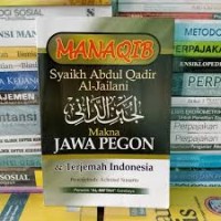 Image of MANAQIB SYAIKH ABDUL QADIR AL-JAILANI MAKNA JAWA PEGON