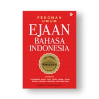 Image of PEDOMAN UMUM EJAAN BAHASA INDONESIA