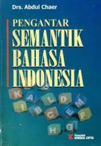 Image of PENANTAR SEMANTIK BAHASA INDONESIA