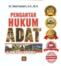 Image of PENGANTAR  HUKUM ADAT