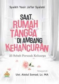 Image of SAAT RUMAH TANGGA DI AMBANG KEHANCURAN