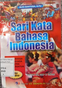Image of SARI KATA BAHASA INDONESIA