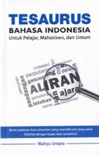 Image of TESAURUS BAHASA INDONESIA