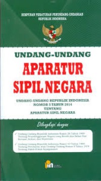Image of UNDANG UNDANG APARATUR SIPIL NEGARA